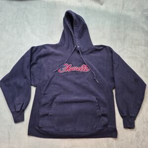 Steve And Barry’s Vintage Chevrolet Chevelle Hoodie S Navy Blue Sweatshirt